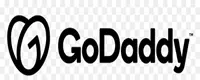 GoDaddy logo - Most popular domain and web hosting bundle for 2026